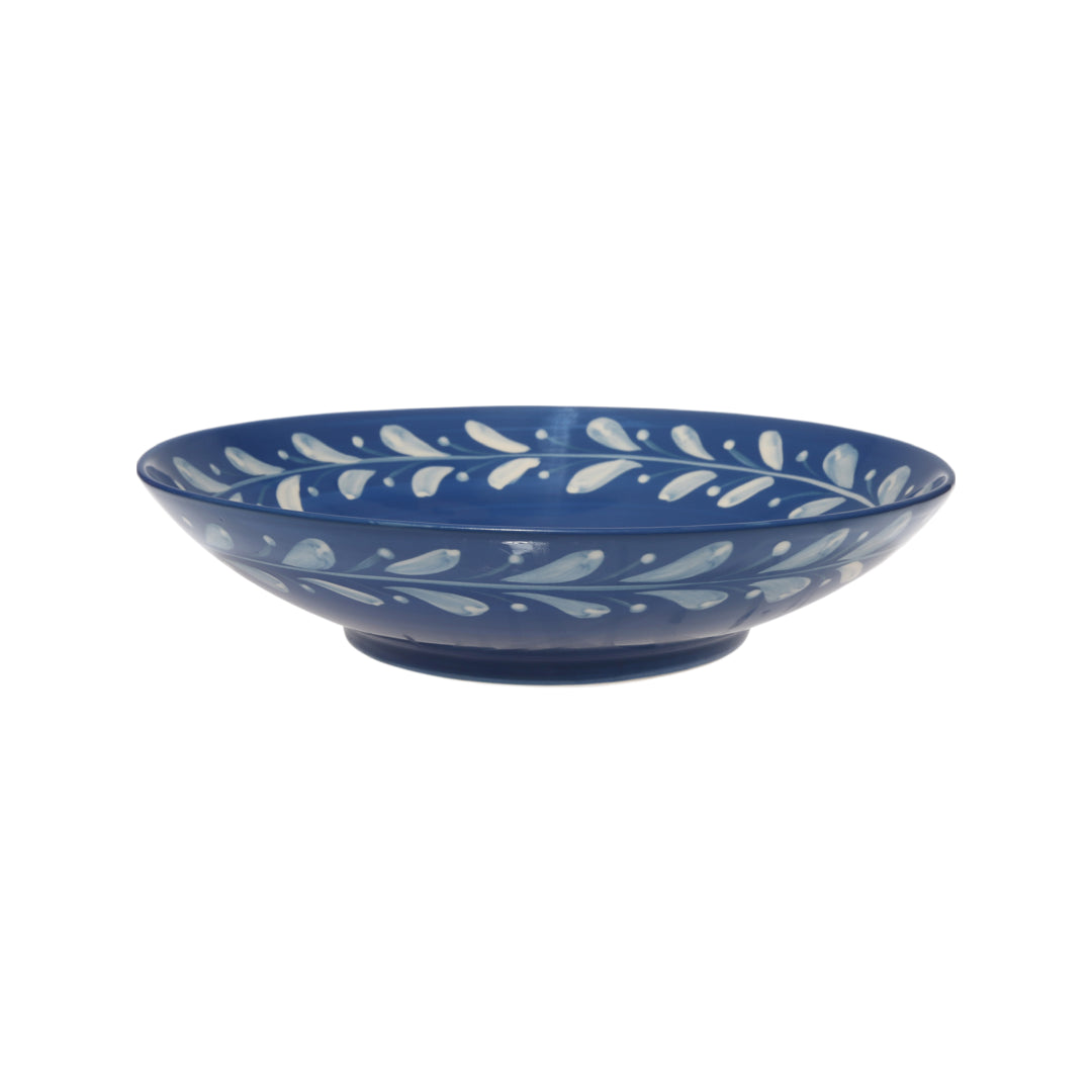 Anna Reverse Blue Serving Bowl