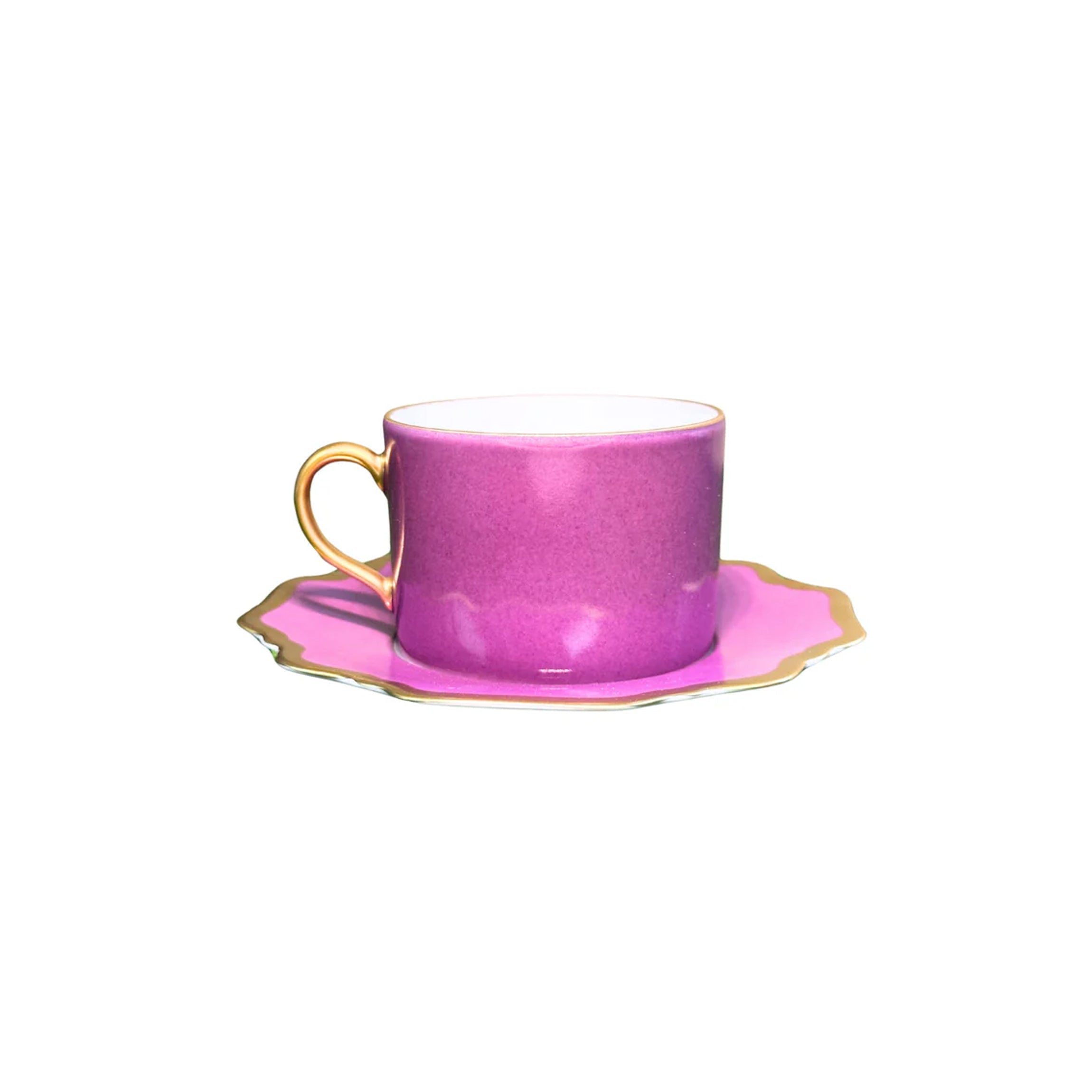 Anna's Palette Tea Cup in Purple Orchid