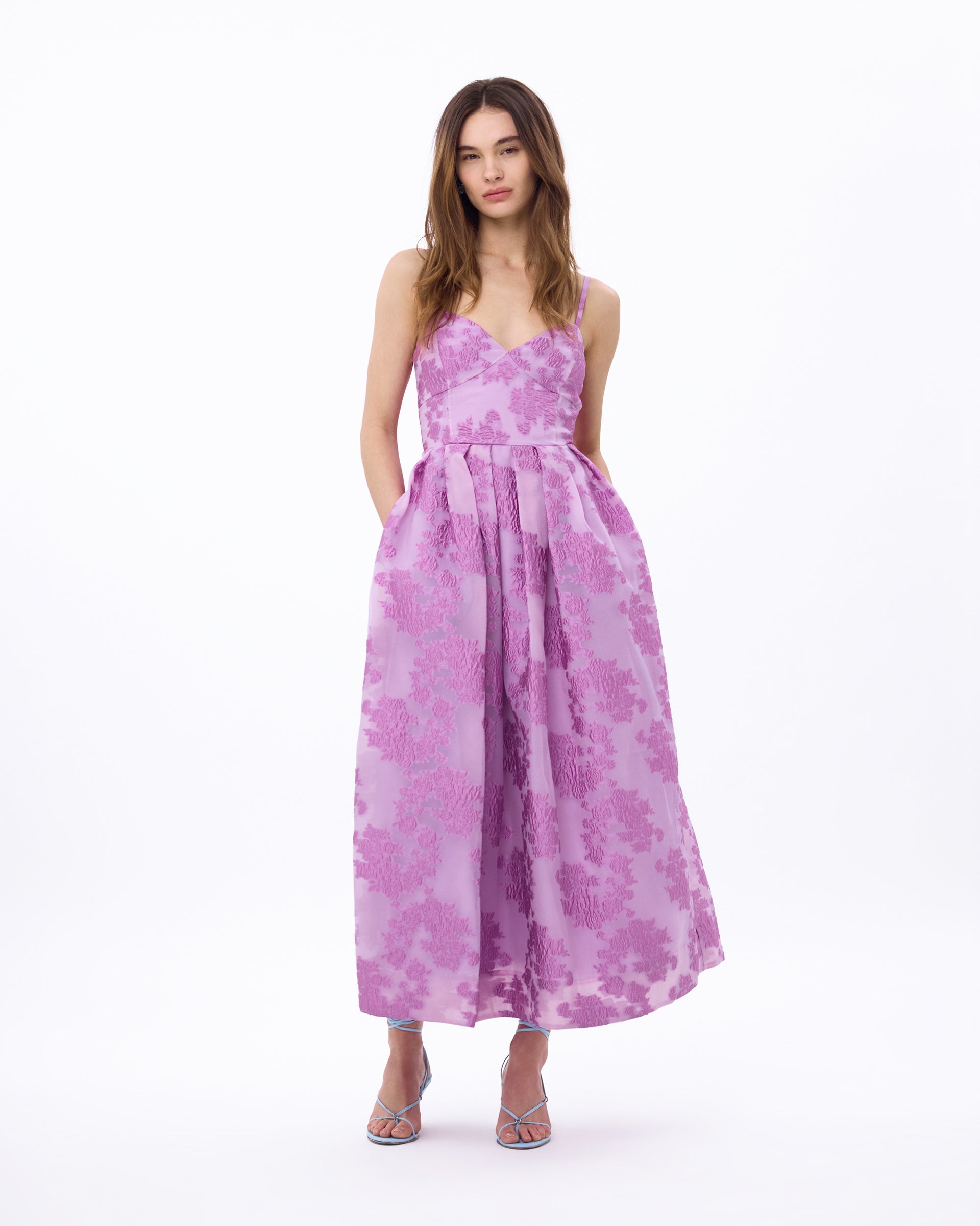 Annette Dress in Orchid