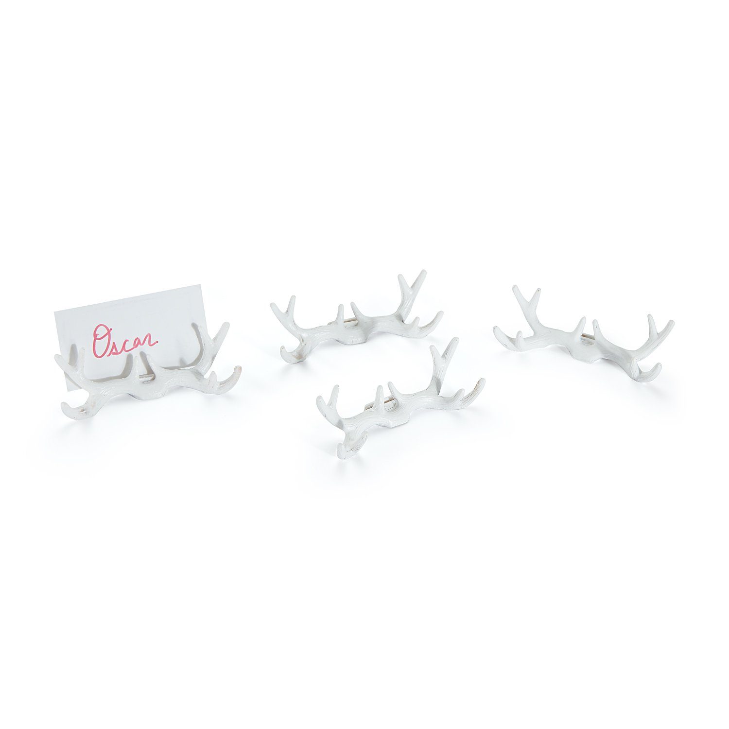 Antler Placecard Holders, Set of 4 Chefanie 