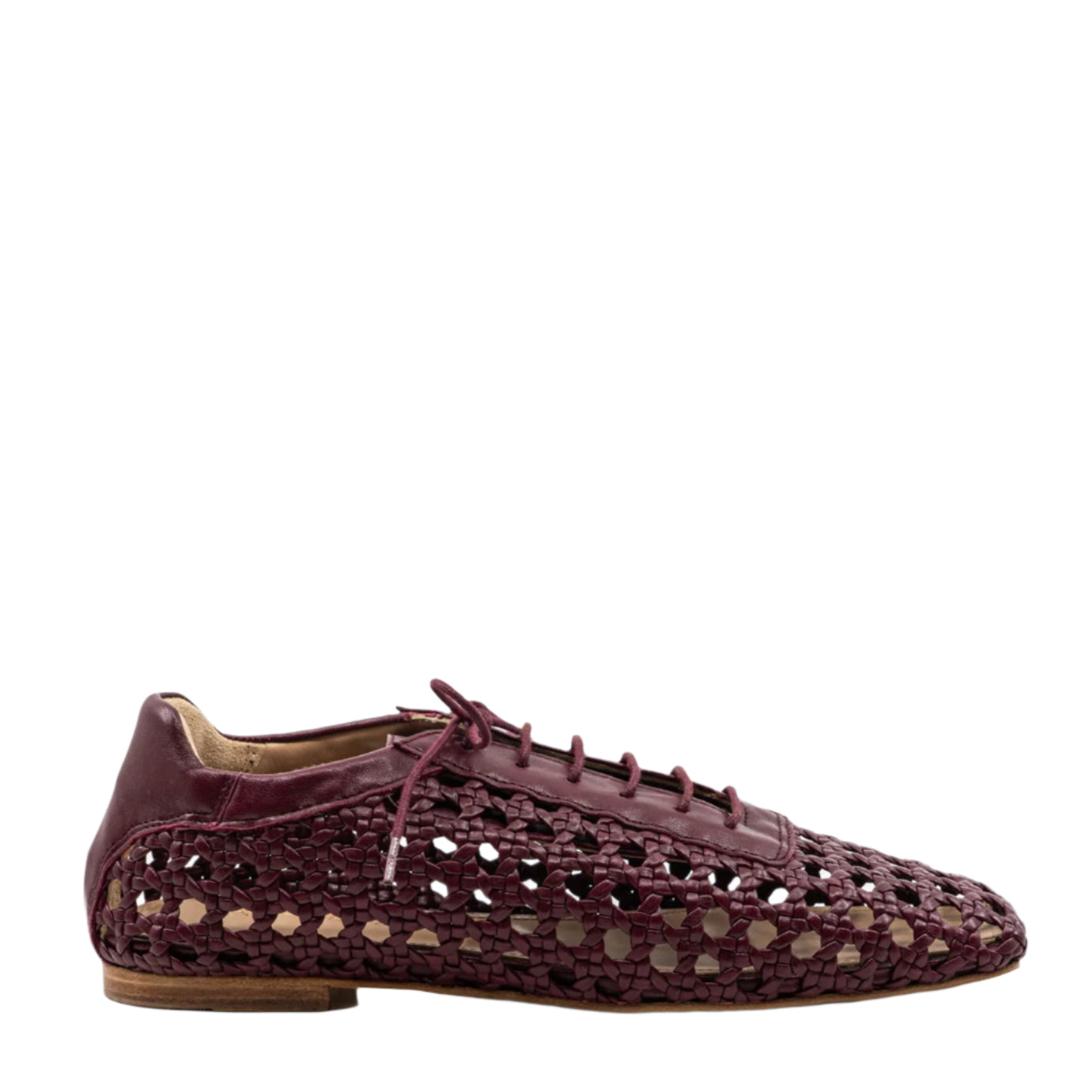 Antonia Burgundy Leather