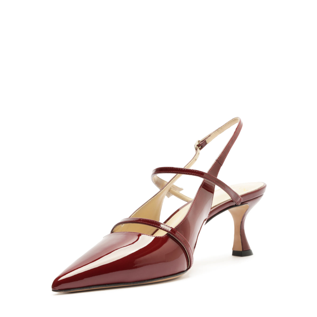 Tita 60 Slingback in Cherry Lacquer