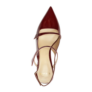 Tita 60 Slingback in Cherry Lacquer