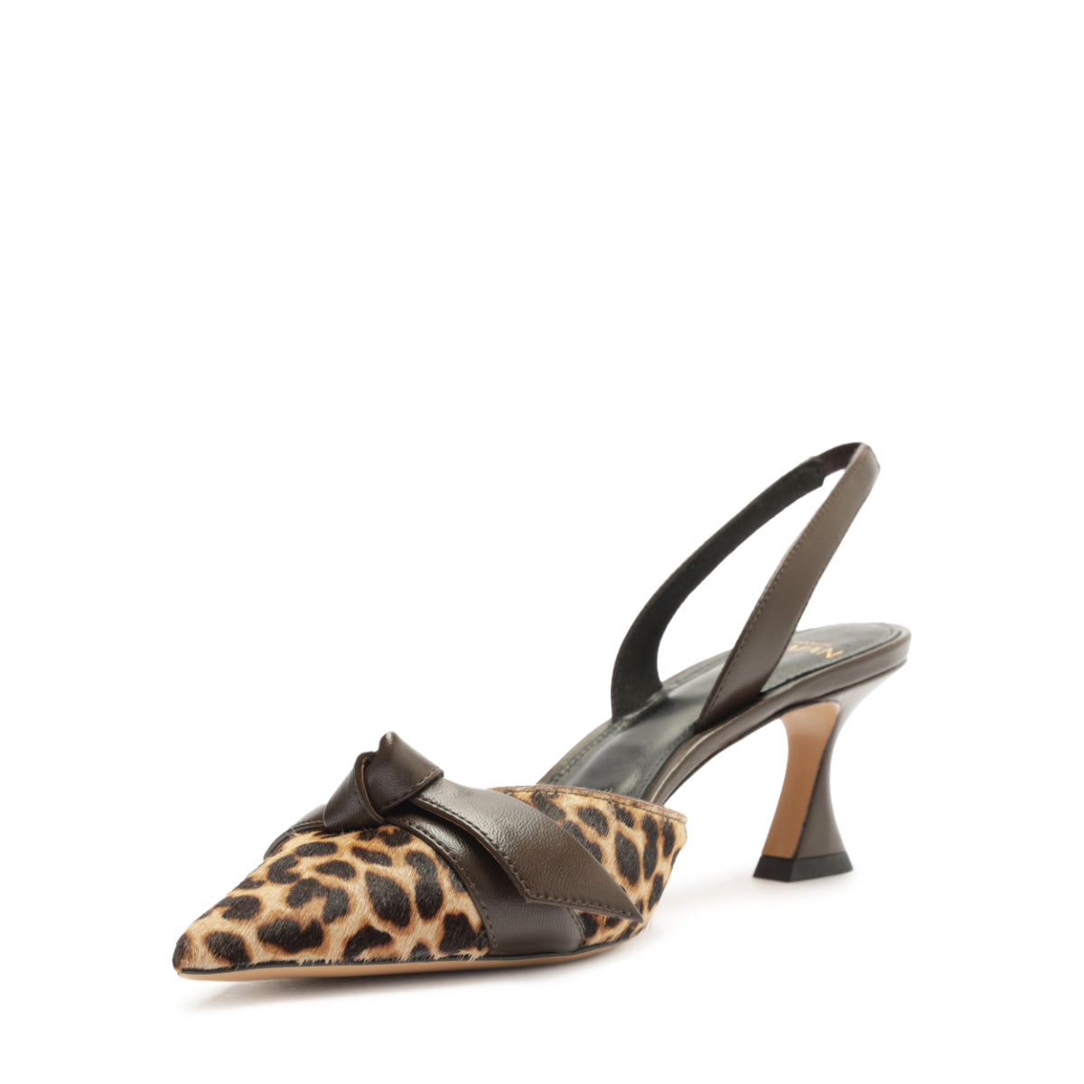 Clarita Bell Slingback 60 in Leopard