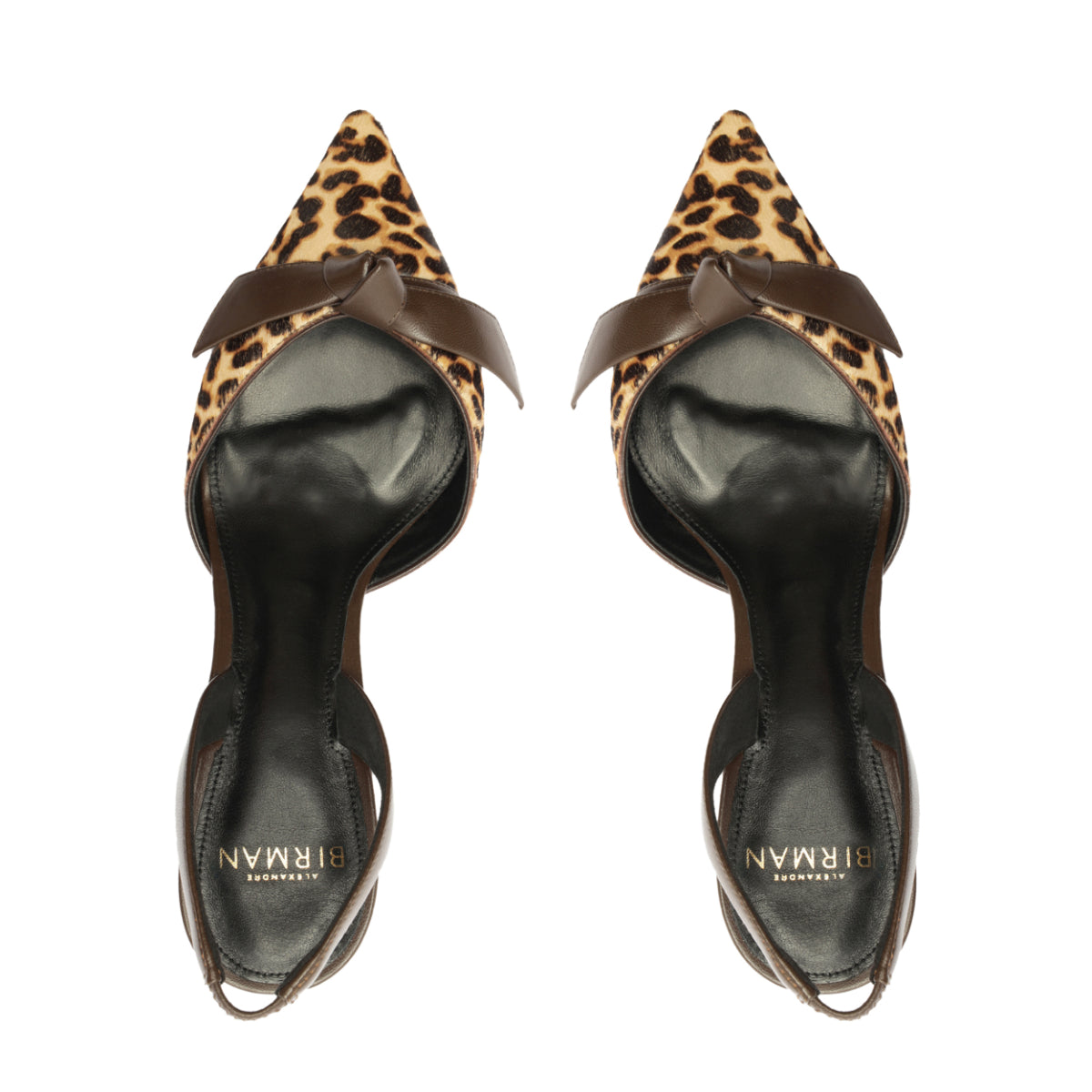 Clarita Bell Slingback 60 in Leopard