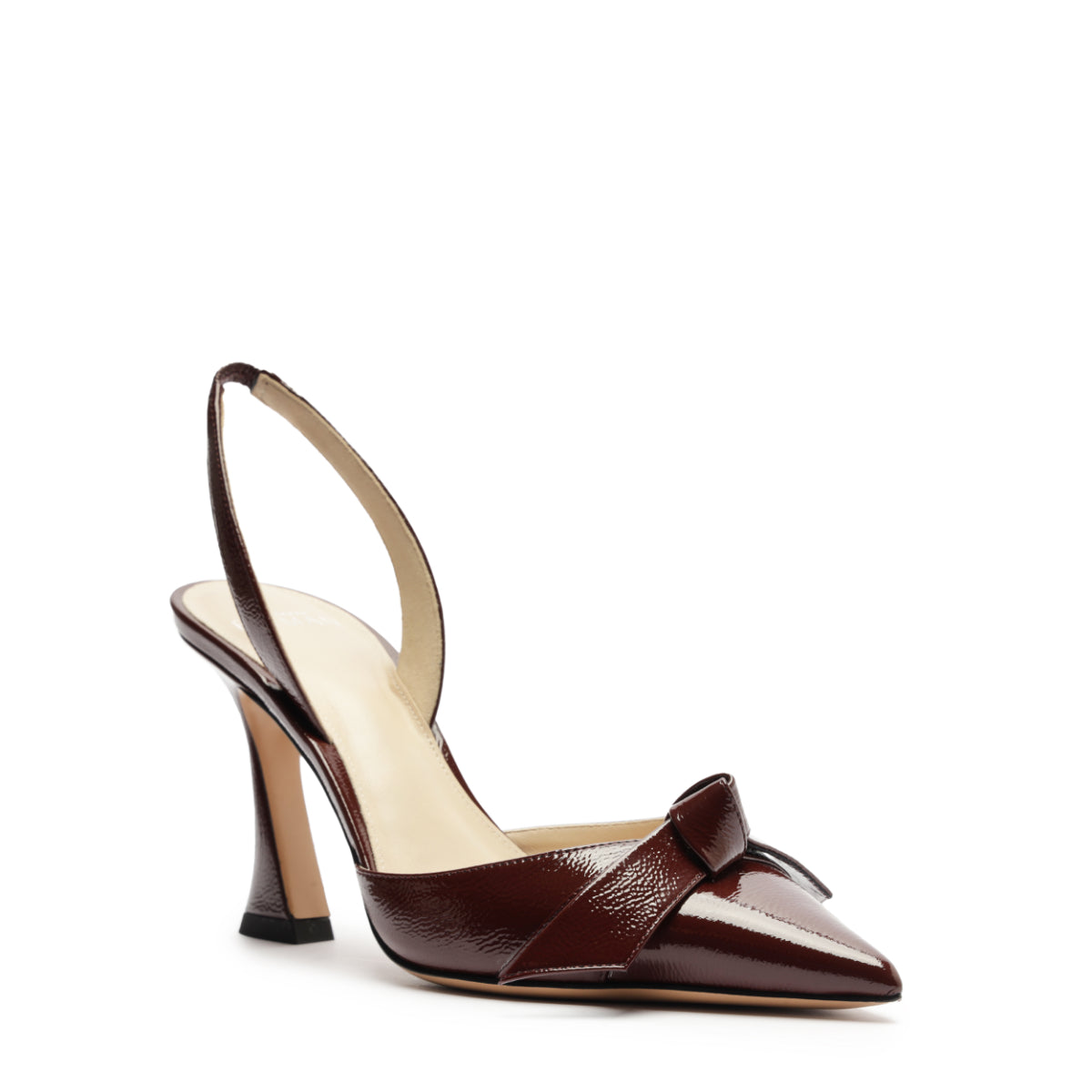 Clarita Bell Slingback 85 Pump in Burgandy