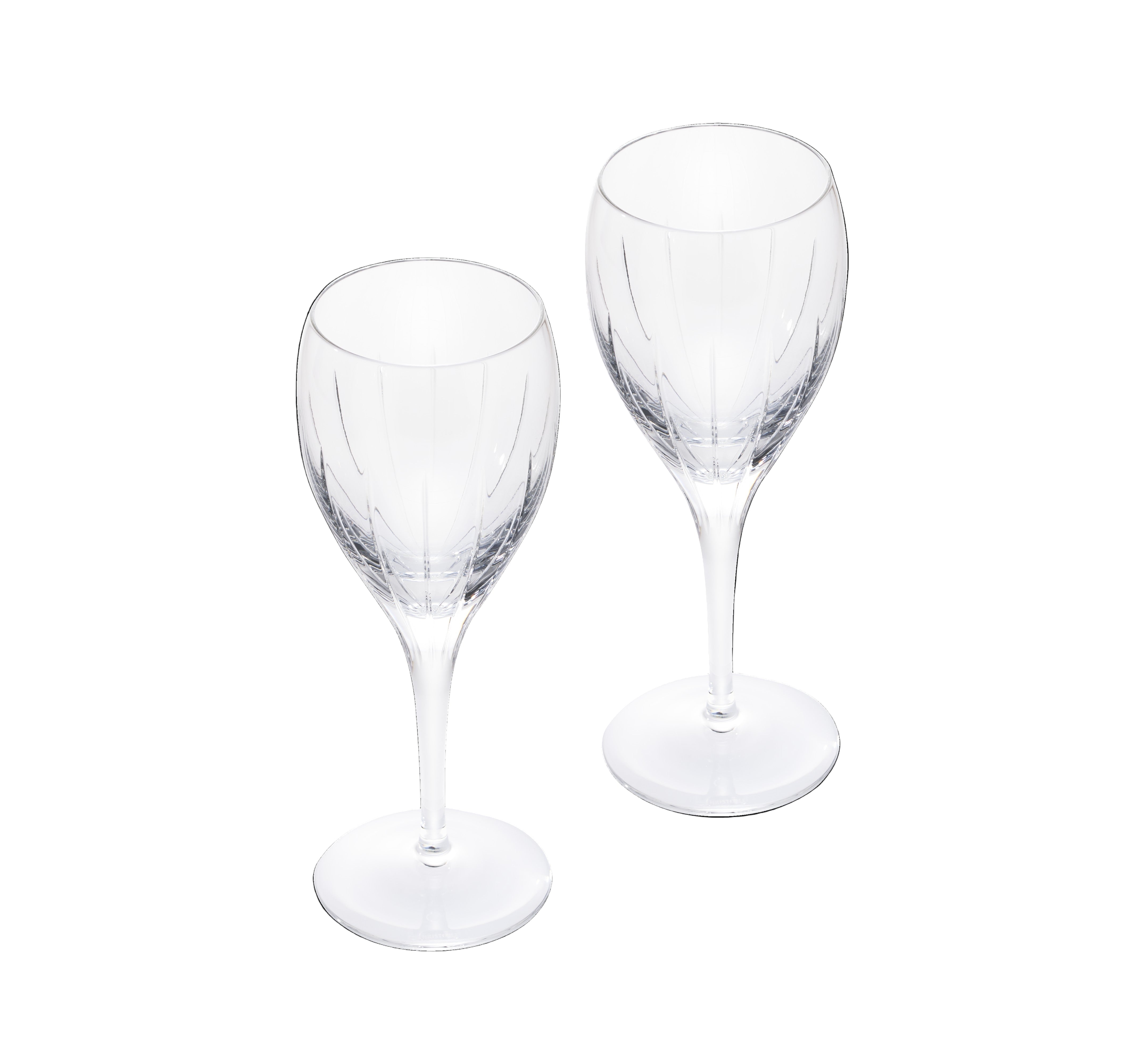 Iriana Crystal White Wine Glasses, Set of 2