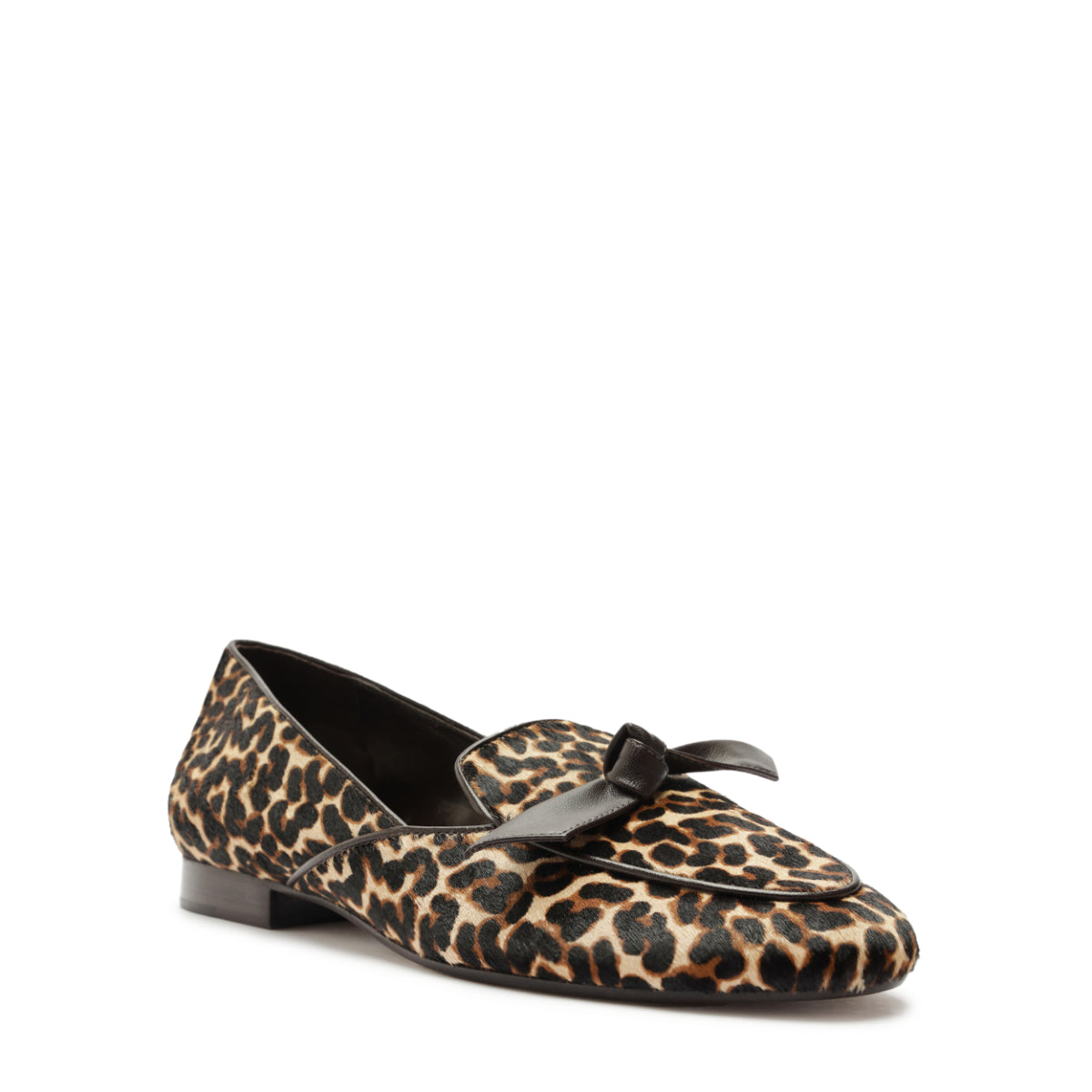 Clarita Belgian Loafer in Leopard