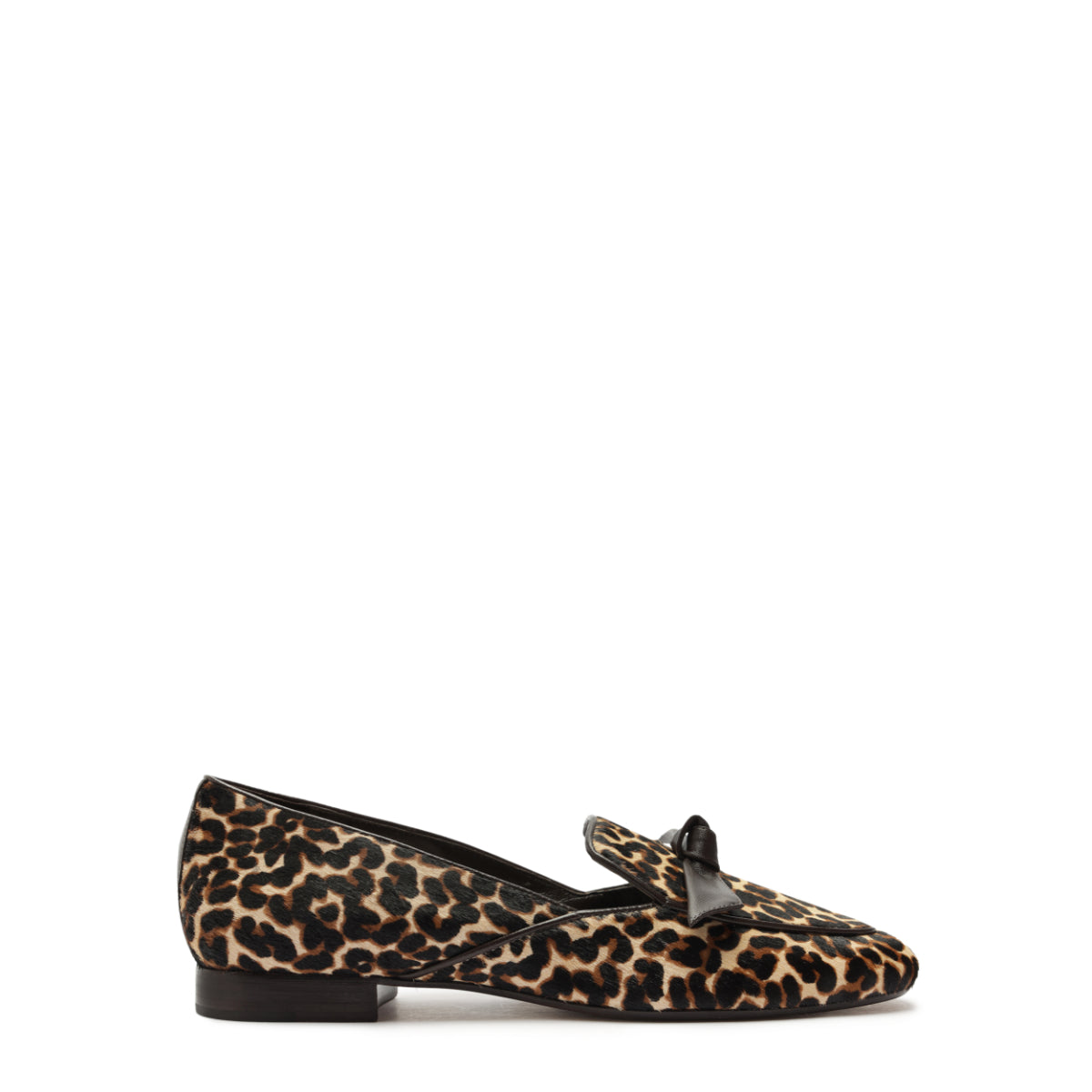 Clarita Belgian Loafer in Leopard