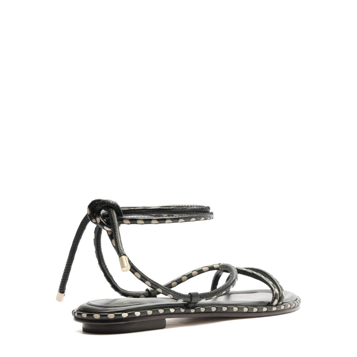 Donna Flat in Black/Chalk