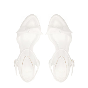 Clarita 75 Flare in Bridal Pearl/White