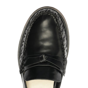 Clarita Laser Loafer in Black