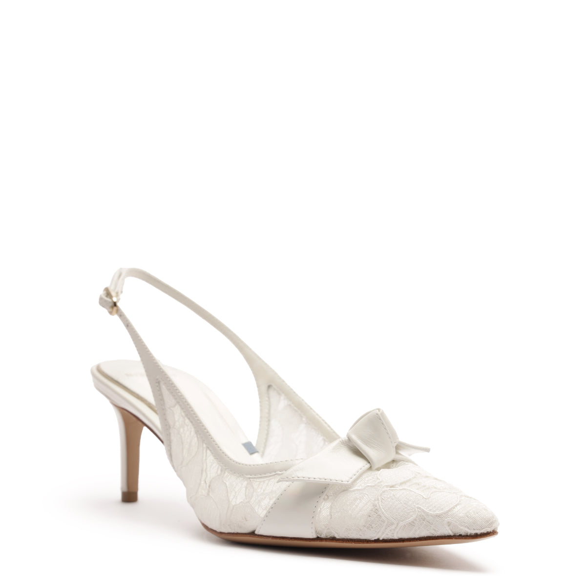 Clarita Classic Slingback 60 in Off White/Ivory
