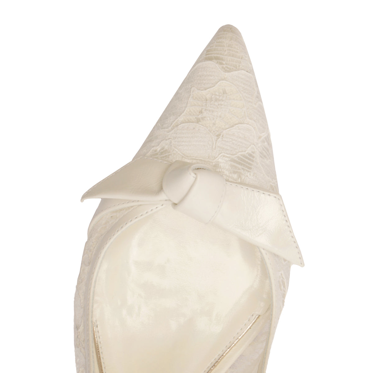 Clarita Classic Slingback 60 in Off White/Ivory