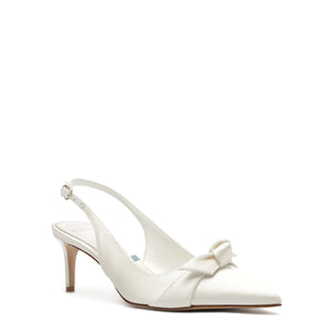 Clarita Classic Slingback 60 in Bianco