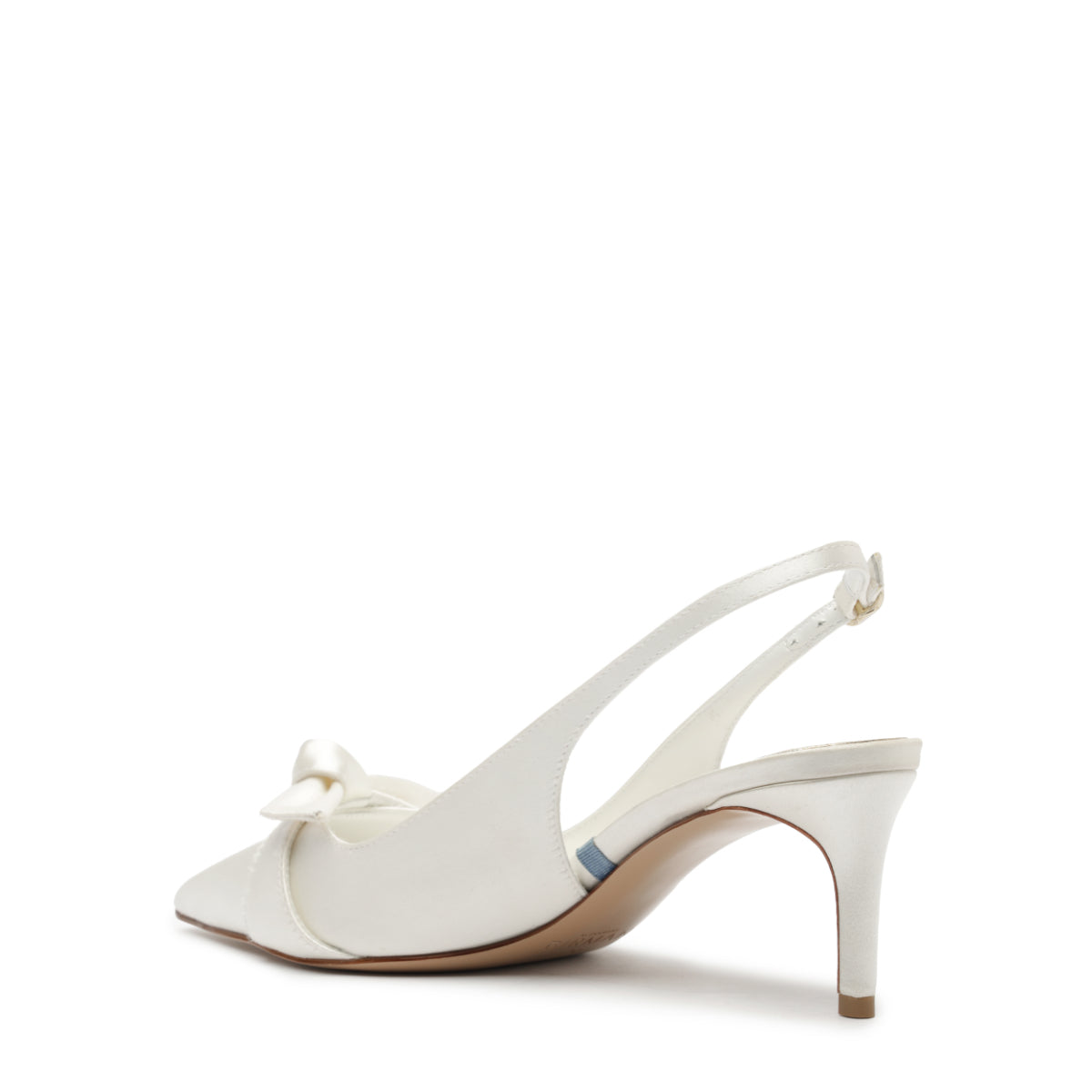 Clarita Classic Slingback 60 in Bianco