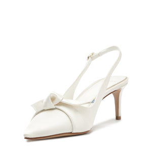 Clarita Classic Slingback 60 in Bianco