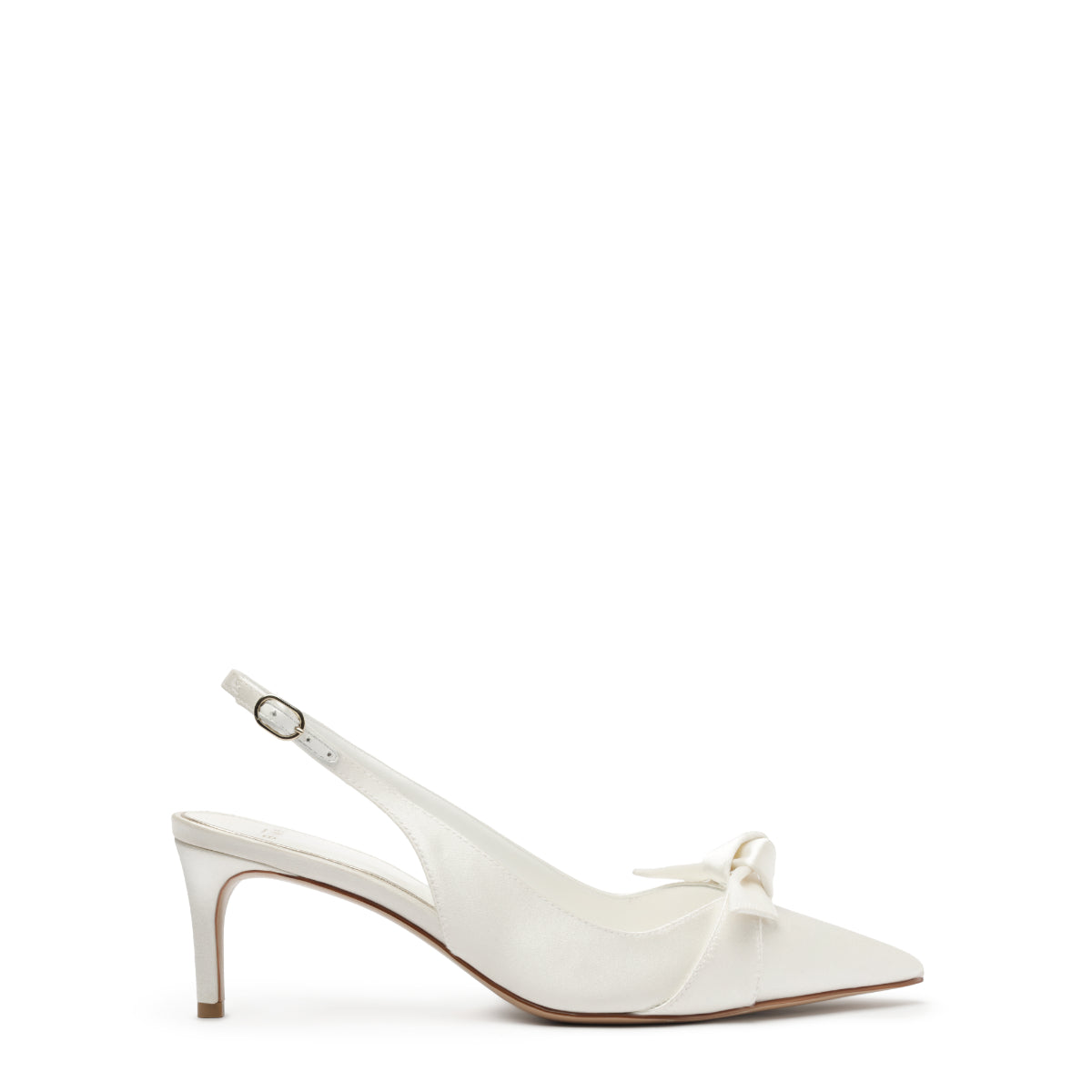 Clarita Classic Slingback 60 in Bianco