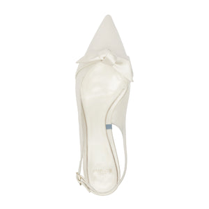 Clarita Classic Slingback 60 in Bianco