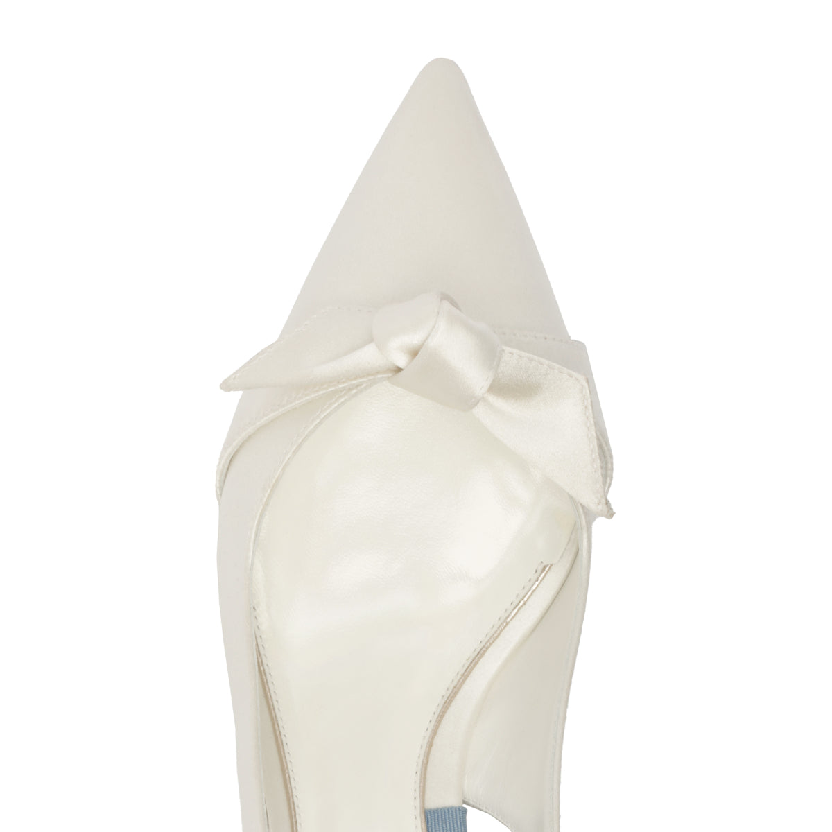 Clarita Classic Slingback 60 in Bianco