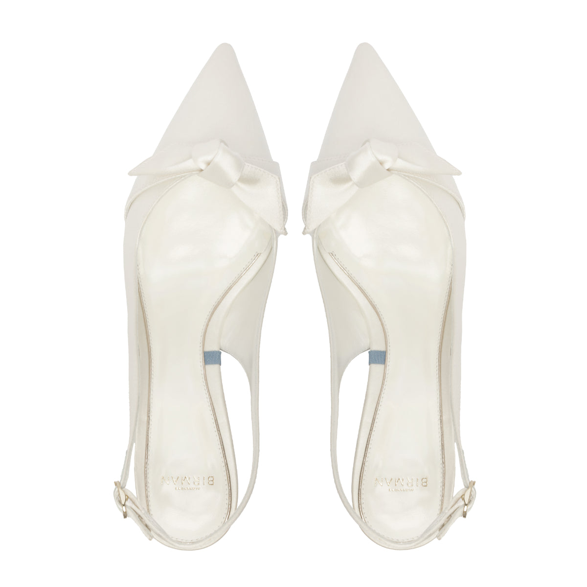 Clarita Classic Slingback 60 in Bianco
