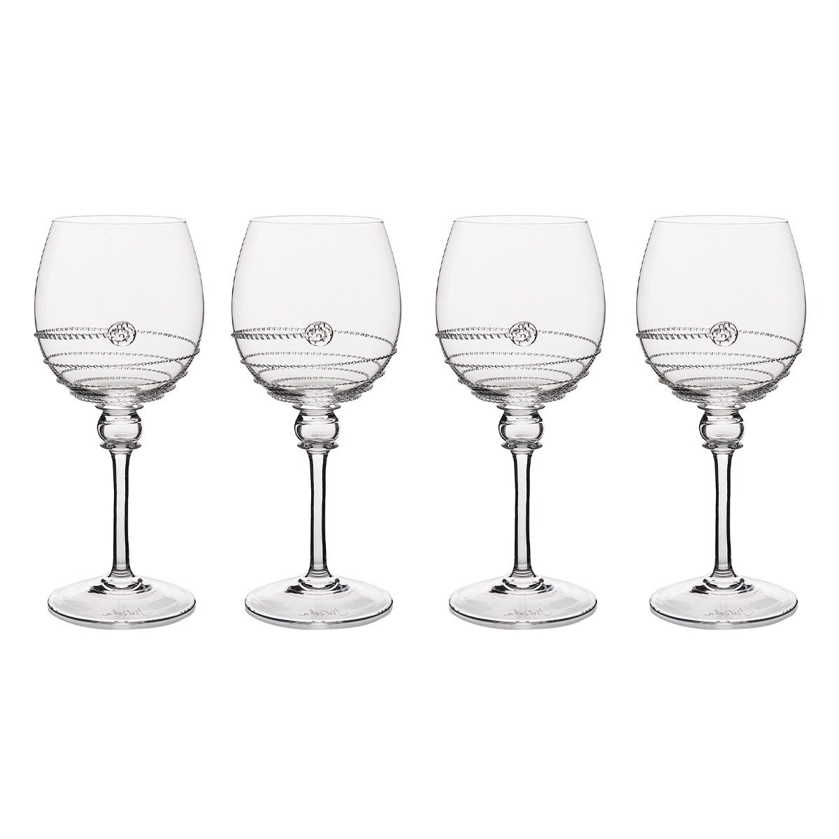 Amalia Full Body White Wine Glass, Set of 4