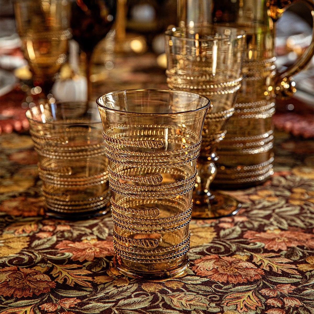 Ella Large Tumbler in Amber