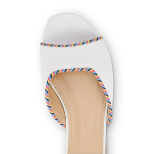 Bebe Clio Slide in White