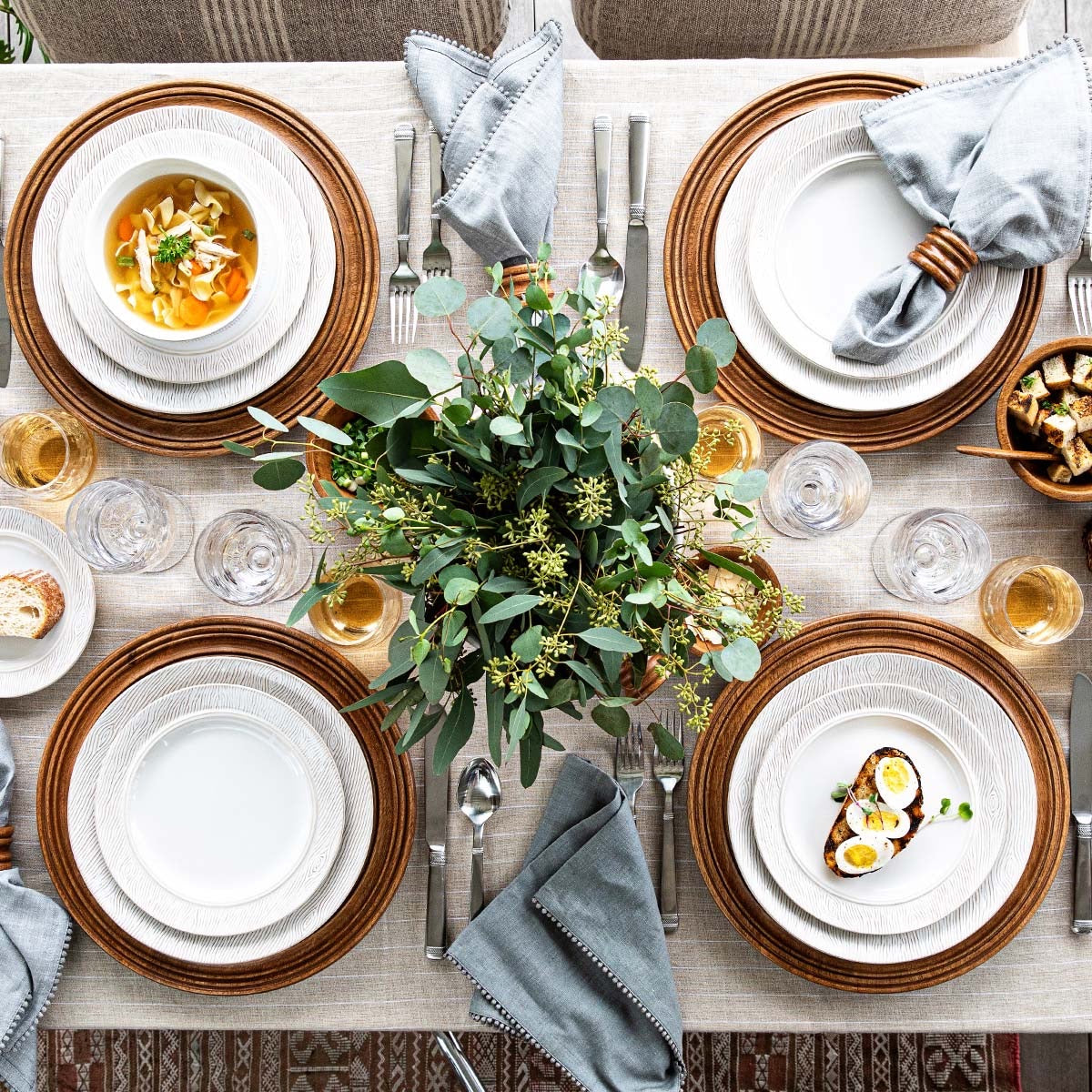 Blenheim Oak Salad Plate