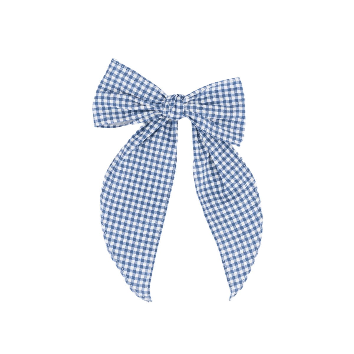 Sarita Bow in Classic Gingham Pumpkin