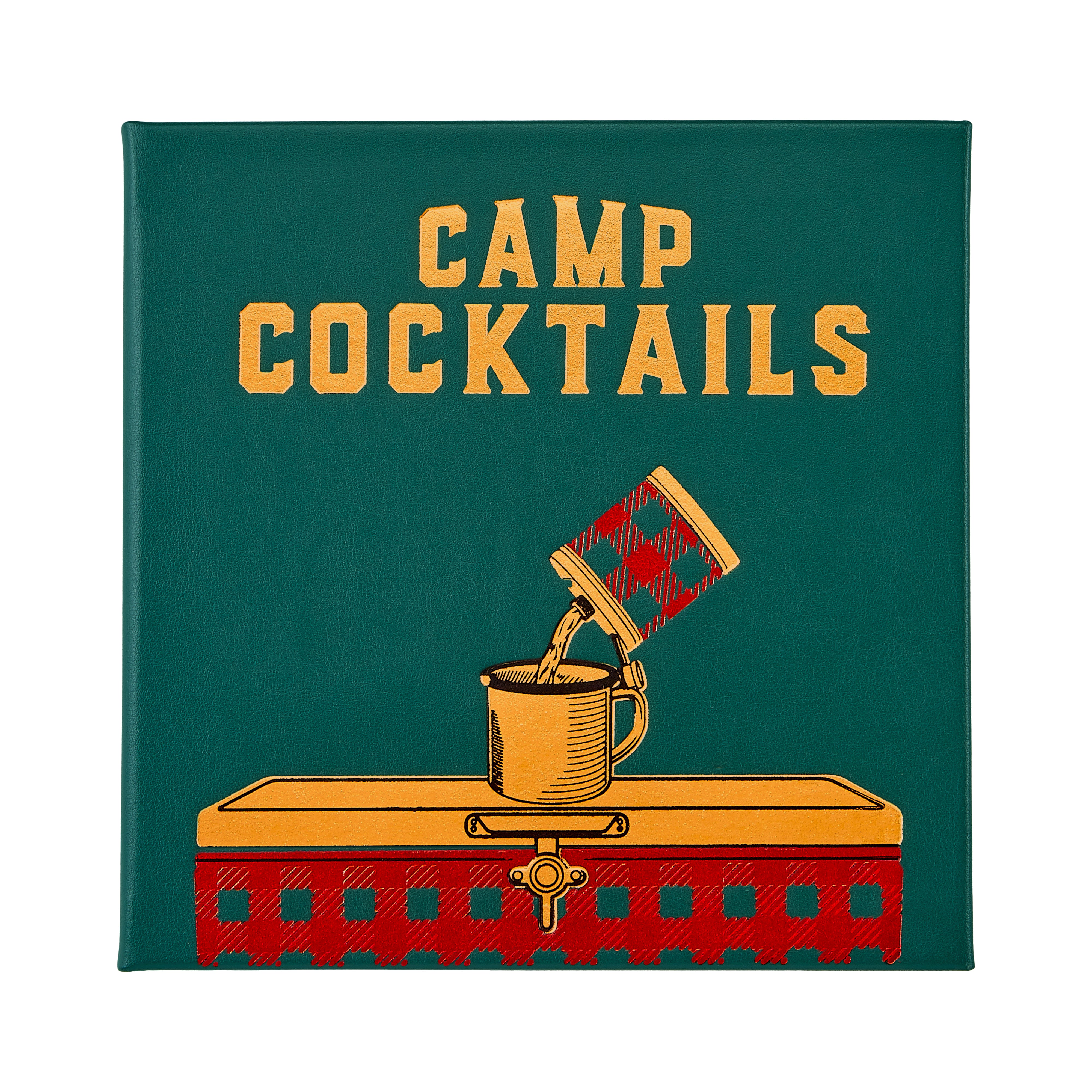 Camp Cocktails Bonded Leather