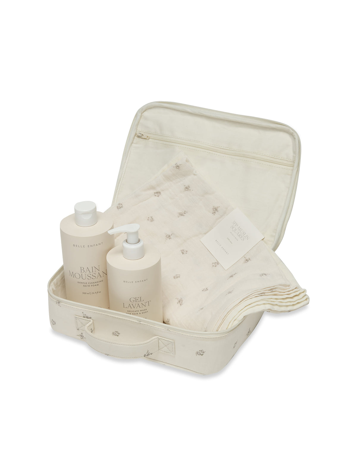 Baby Bath & Care Gift Set in Taupe Rose