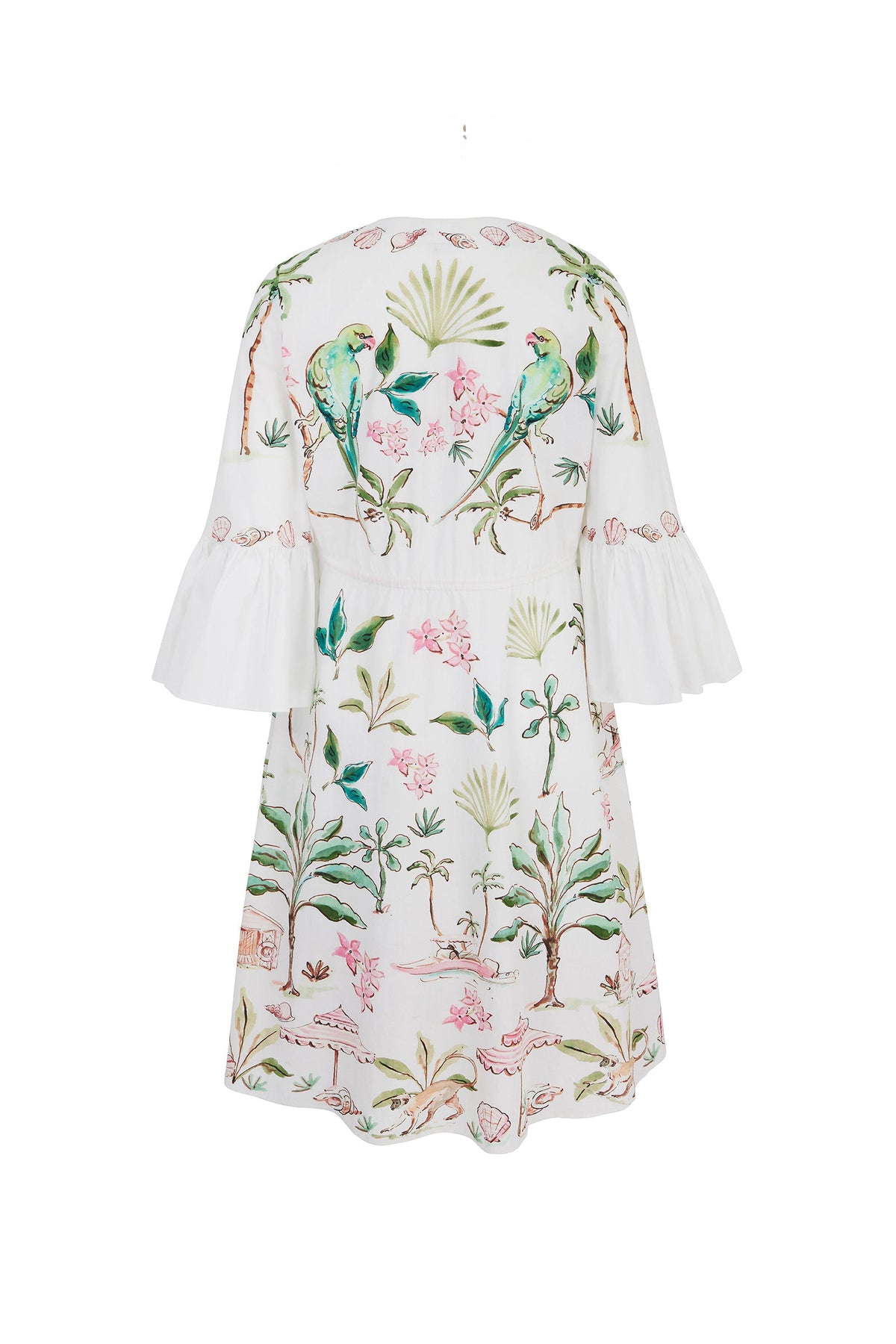 Barbados Cotton Kaftan Dress x Susannah Garrod