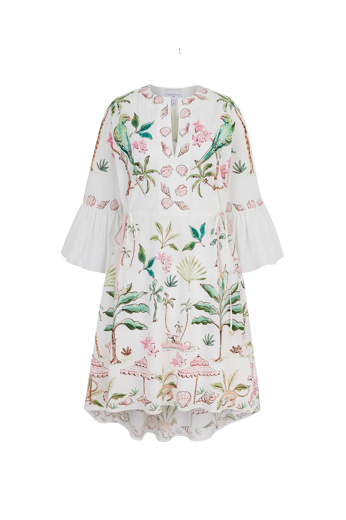 Barbados Cotton Kaftan Dress x Susannah Garrod