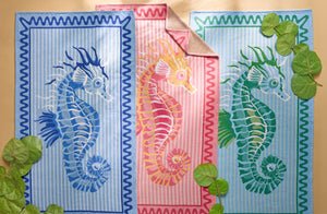 Seahorse Beach Towel