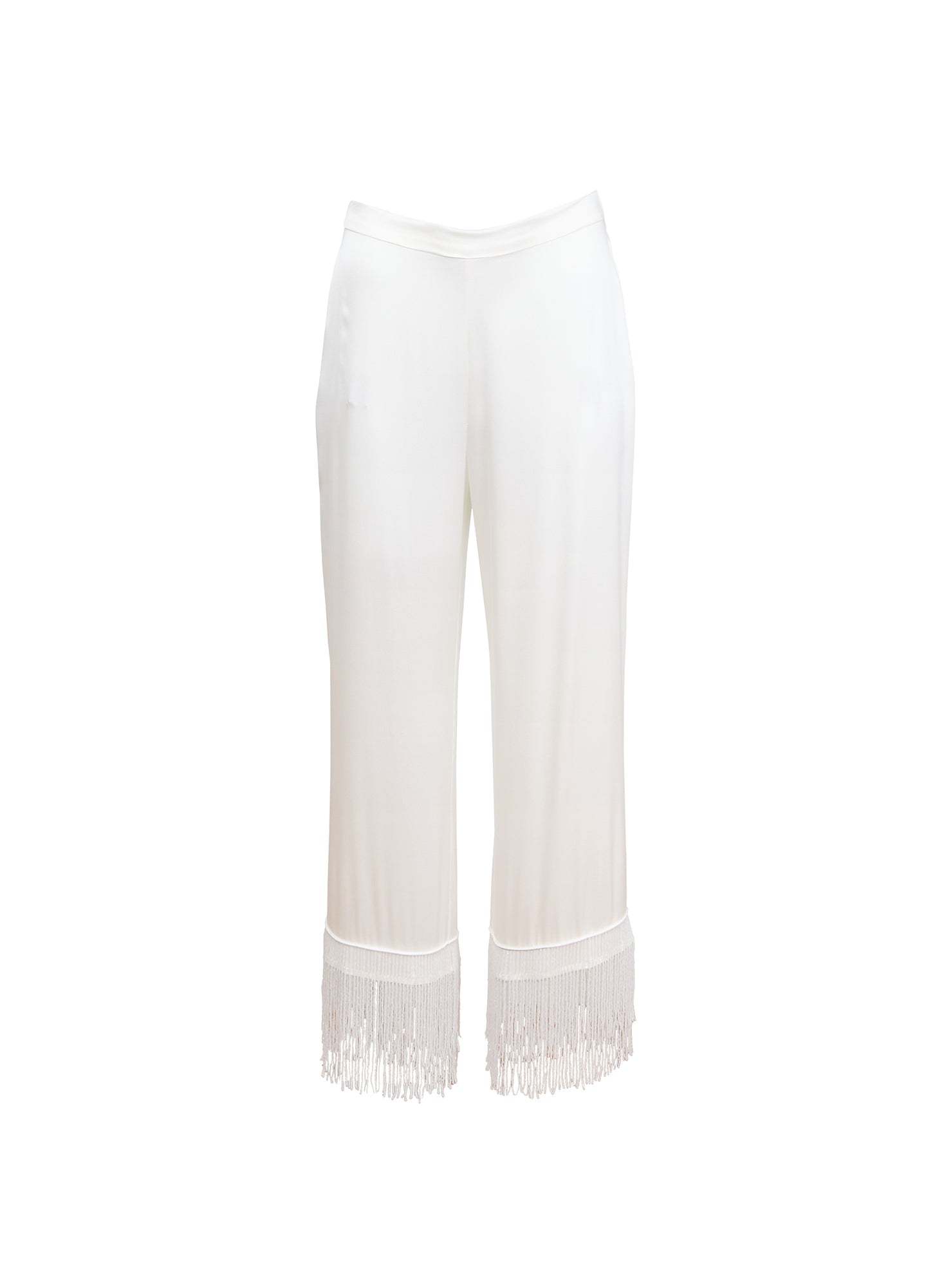 Bianca Fringe Silk Pant