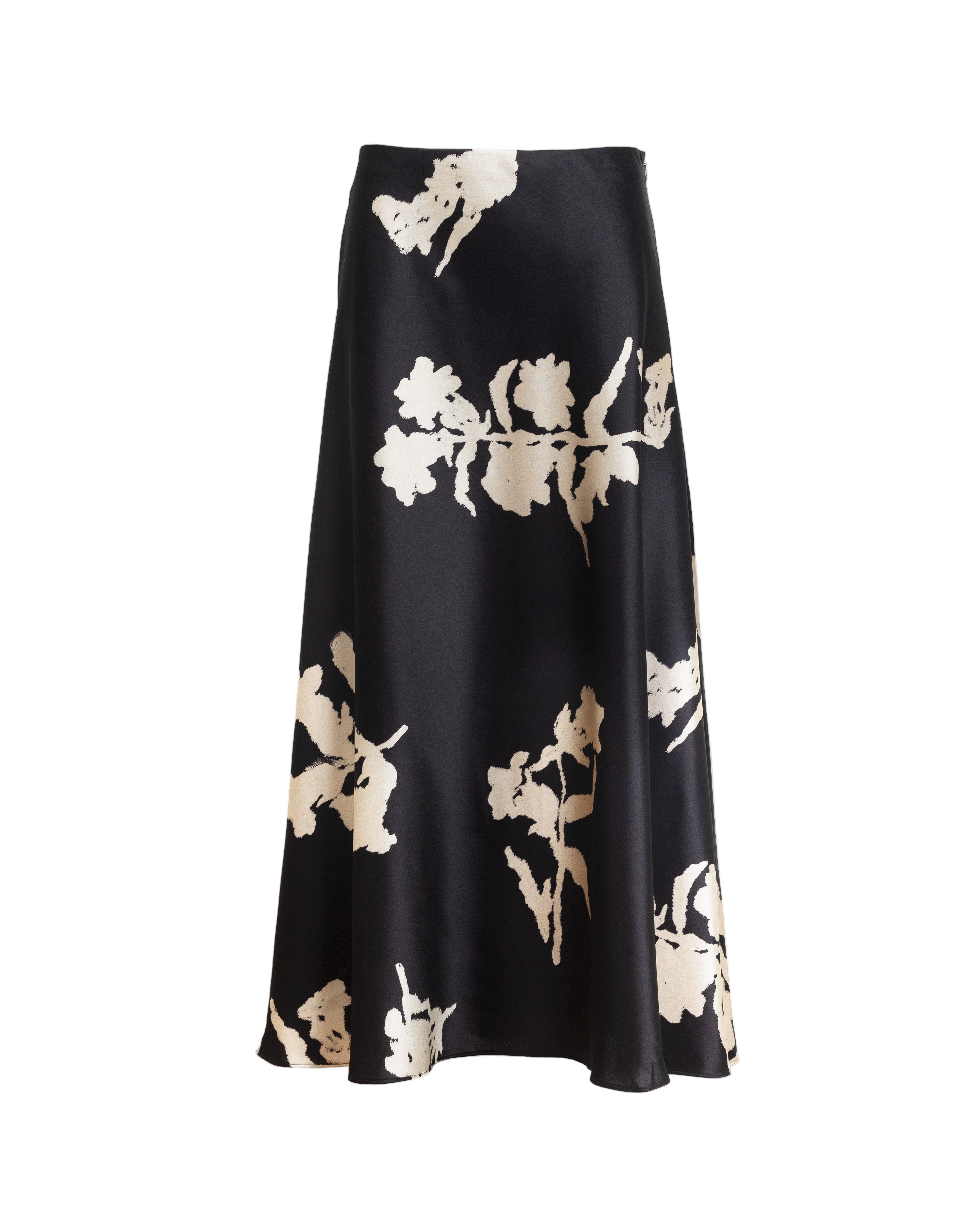 Beth Skirt in Dark Fig & Cream Multi