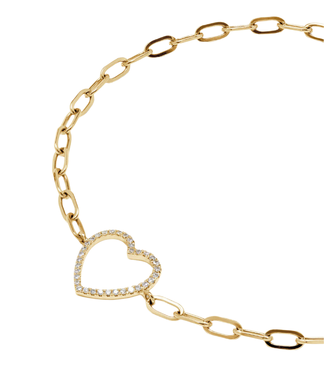 Diamond Big Love Bracelet