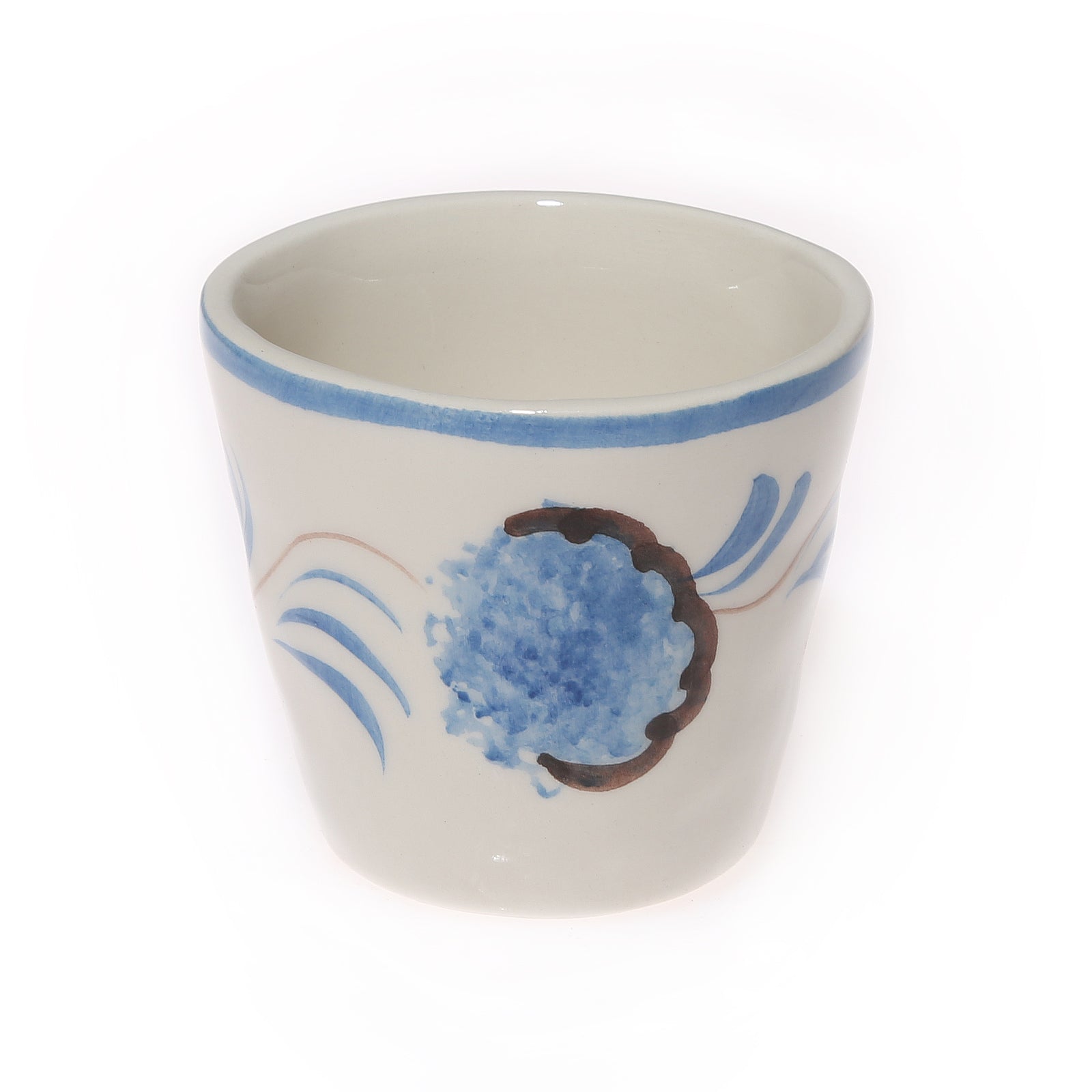 Blue Flower Espresso Cup, Set of 4