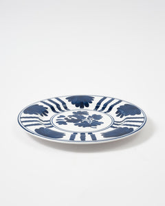 Blossom Dinner Plate, Midnight Blue