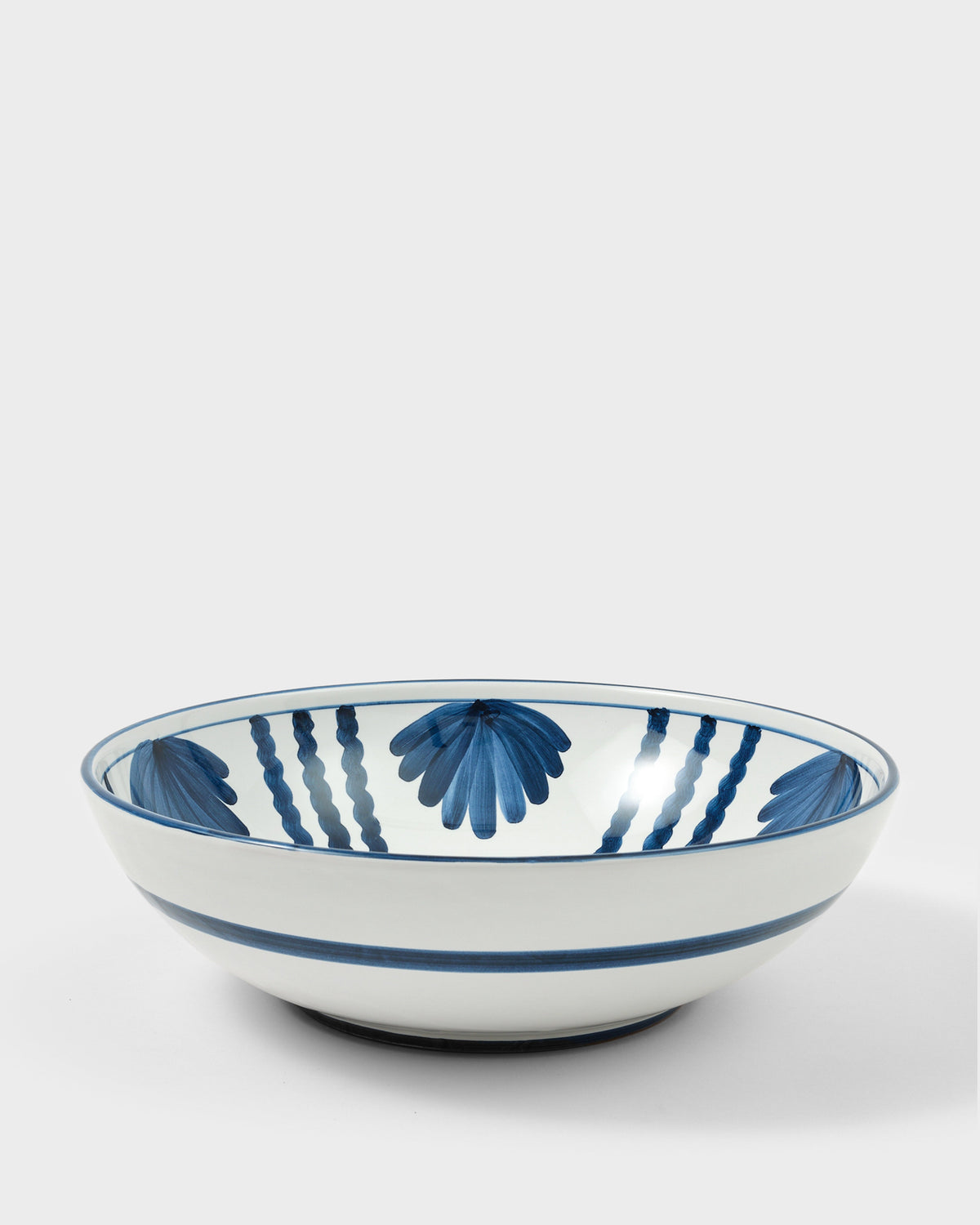 Blossom Salad Bowl, Midnight Blue