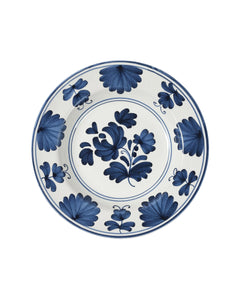 Blossom Soup Plate, Midnight Blue