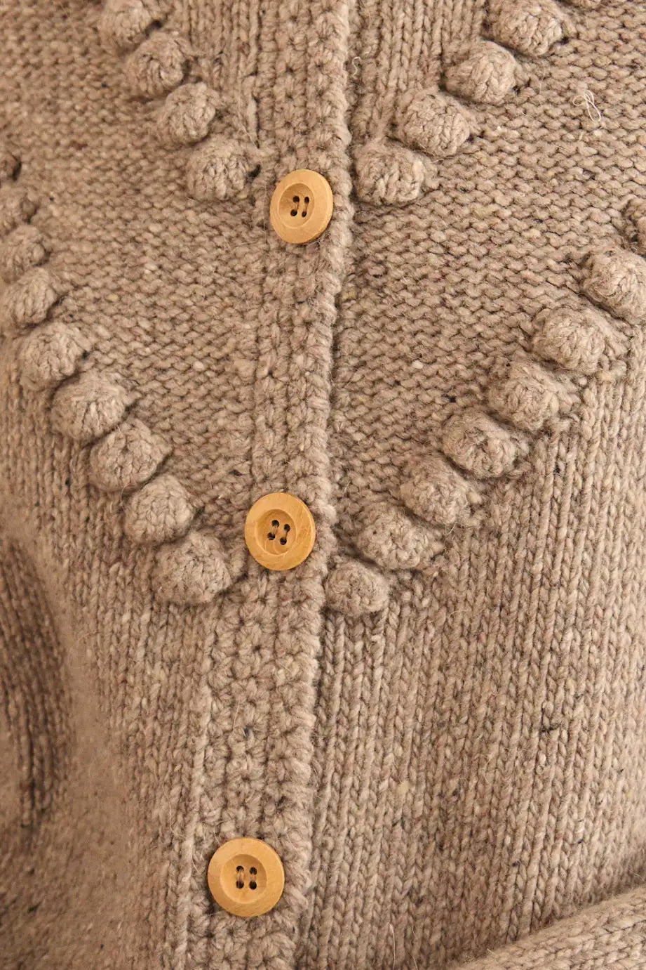 Bobble Sweater in Oatmeal