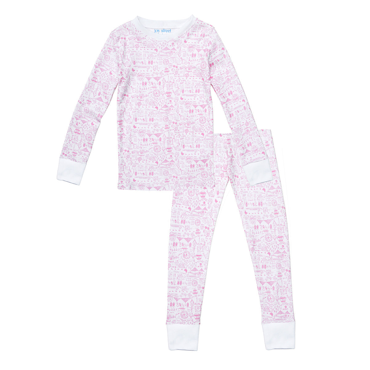 Joy Street Kids Boston Pink Pajamas