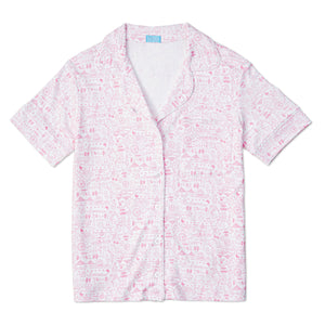 Joy Street Women's Boston Polo Pajamas
