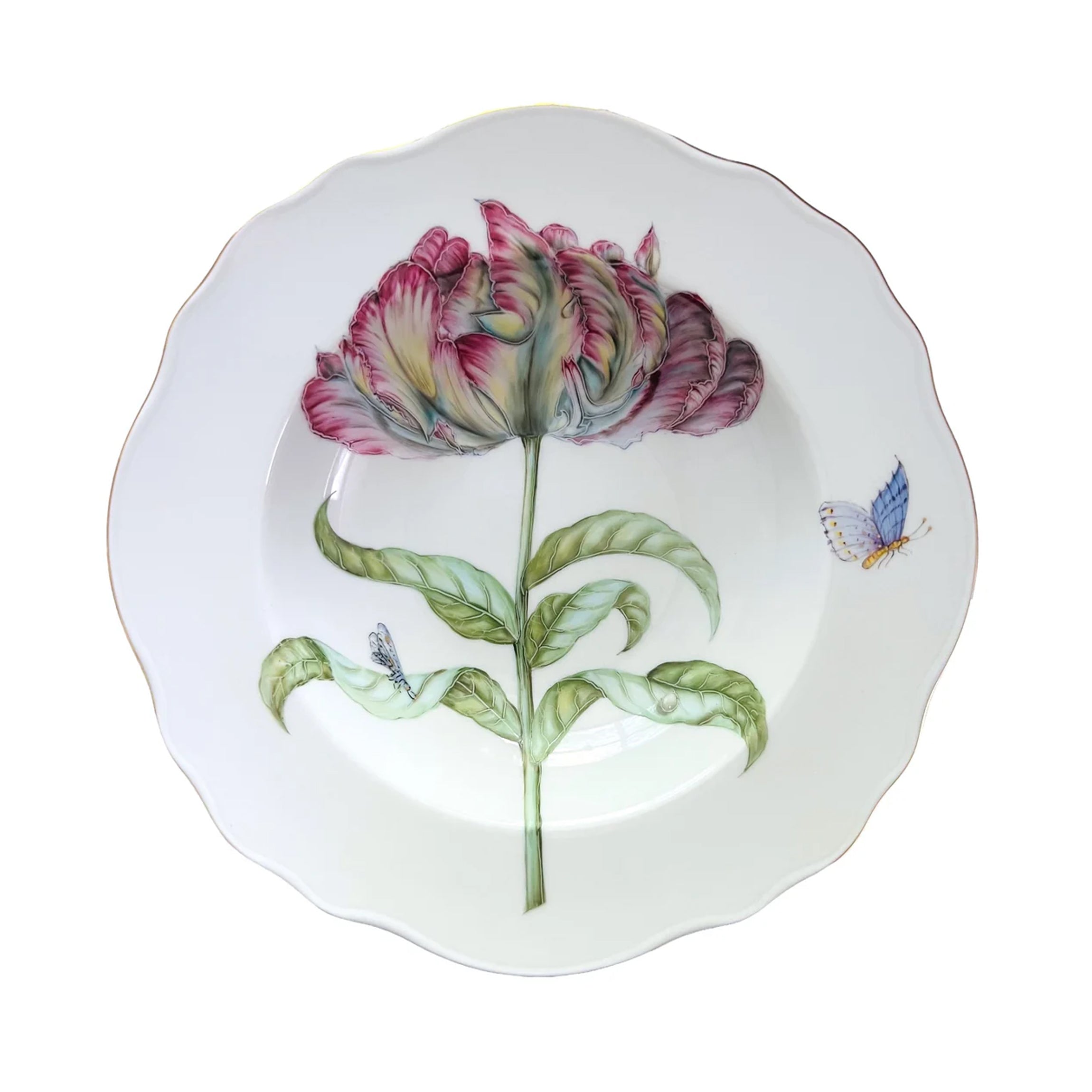 Botanical Treasures Rim Soup Plate #3