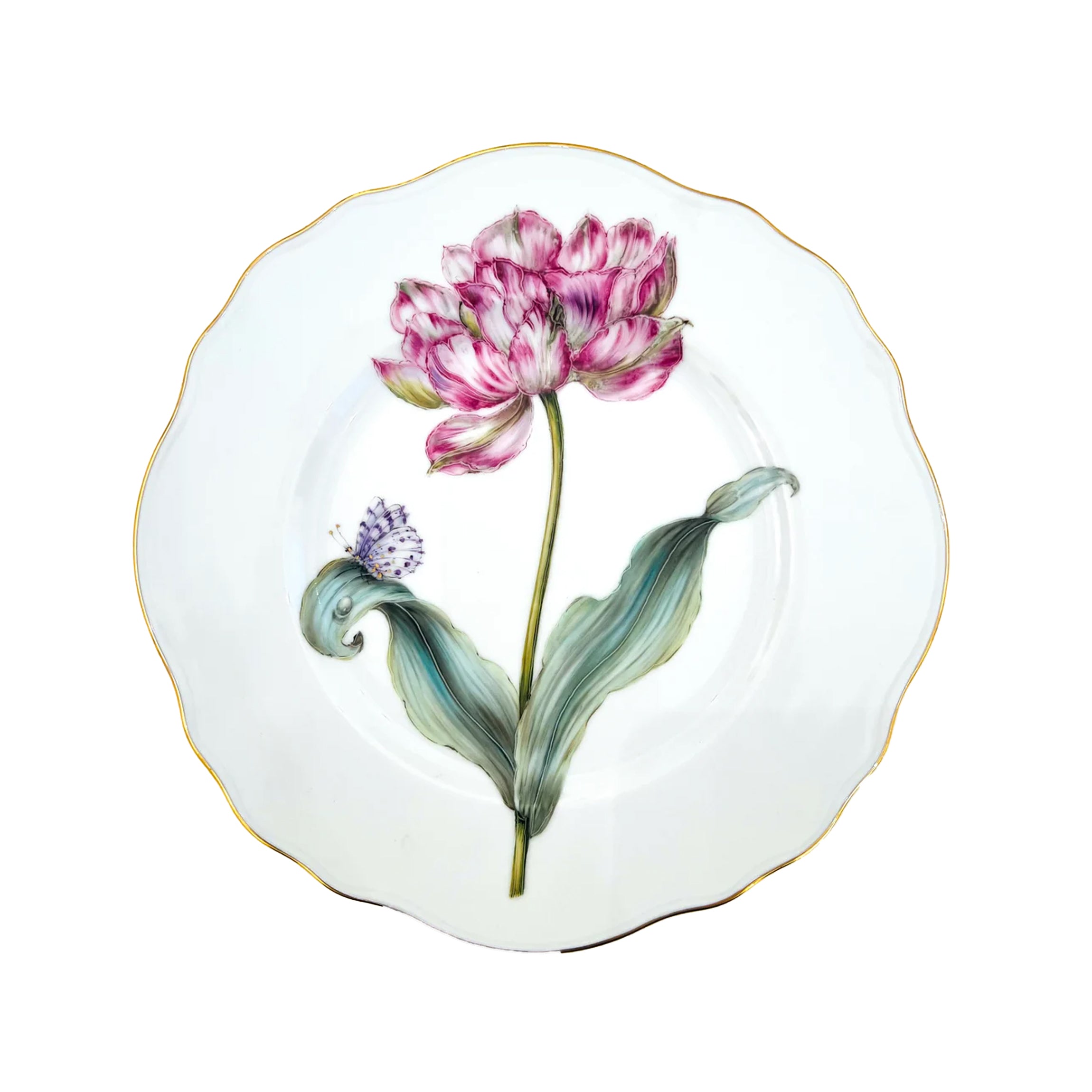 Botanical Treasures Salad Plates #1