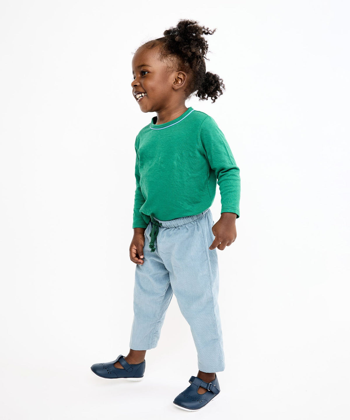 Bowie Baby Pant in Rain Corduroy