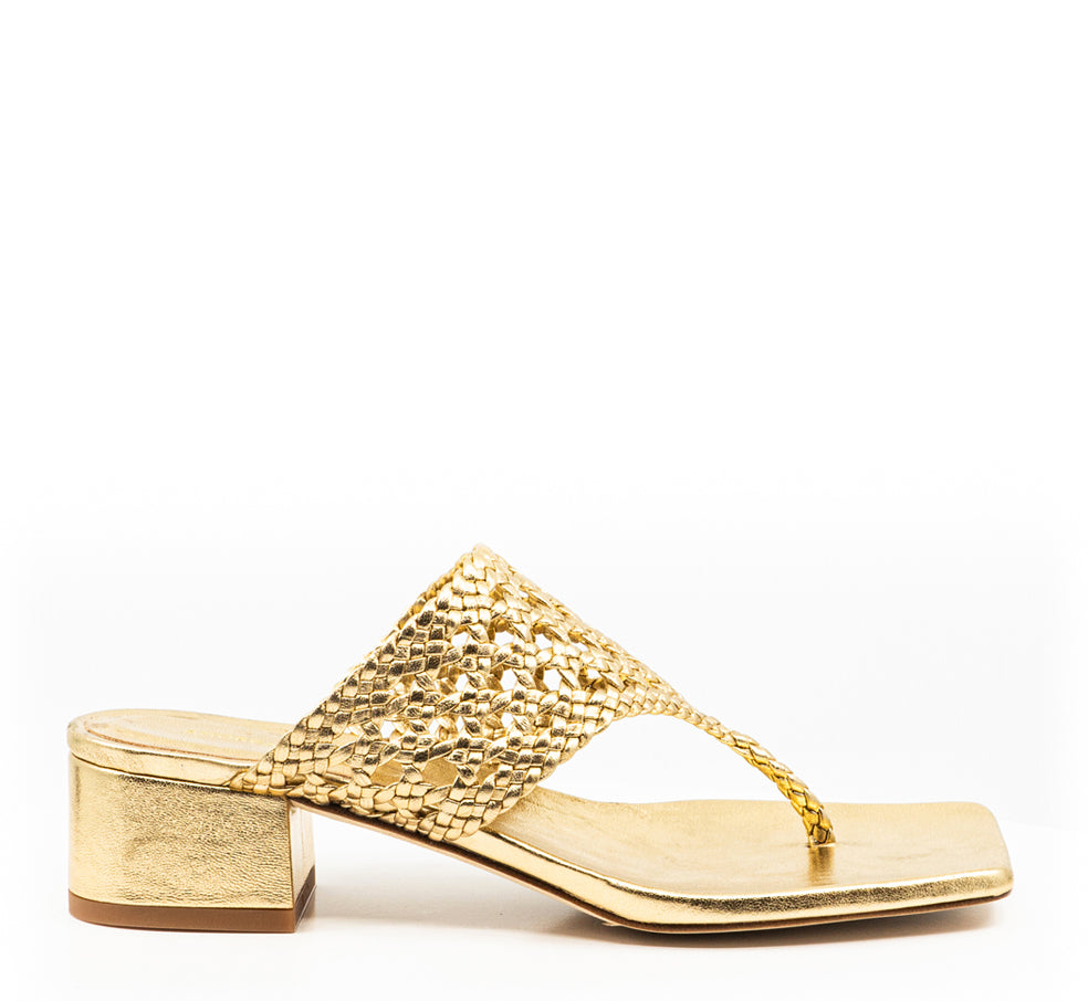 Brenda Gold Sandal