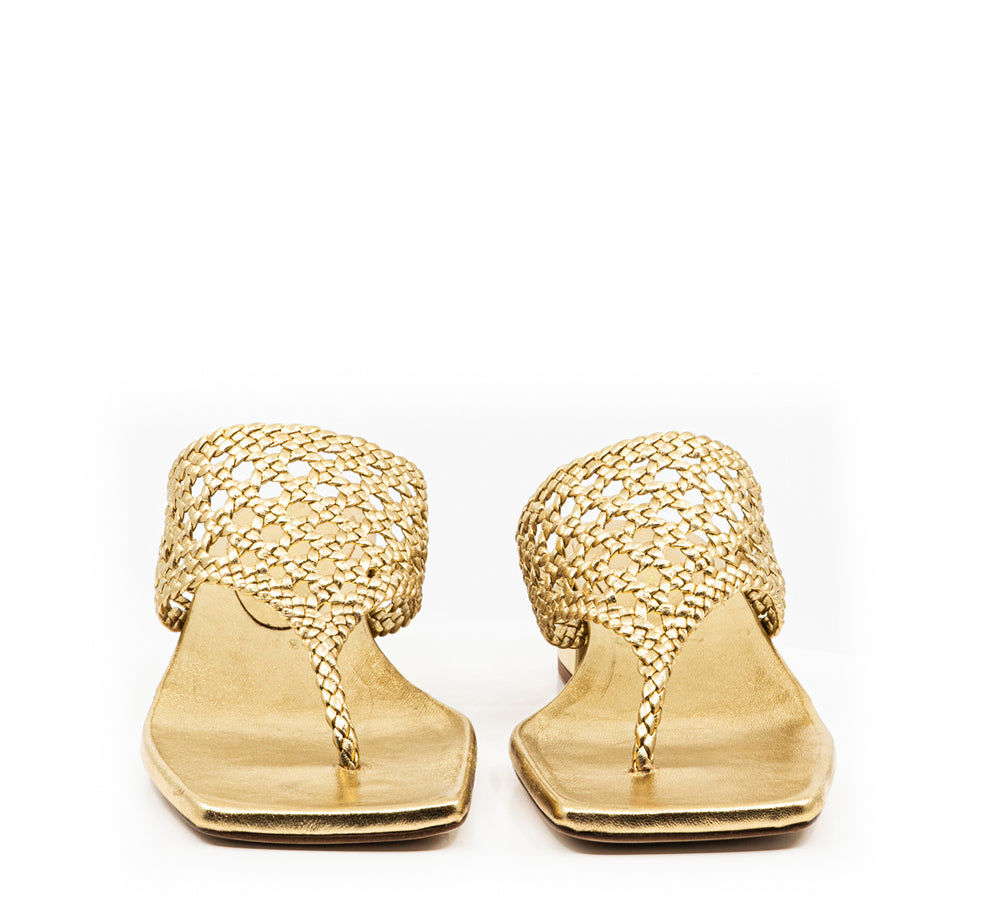 Brenda Gold Sandal